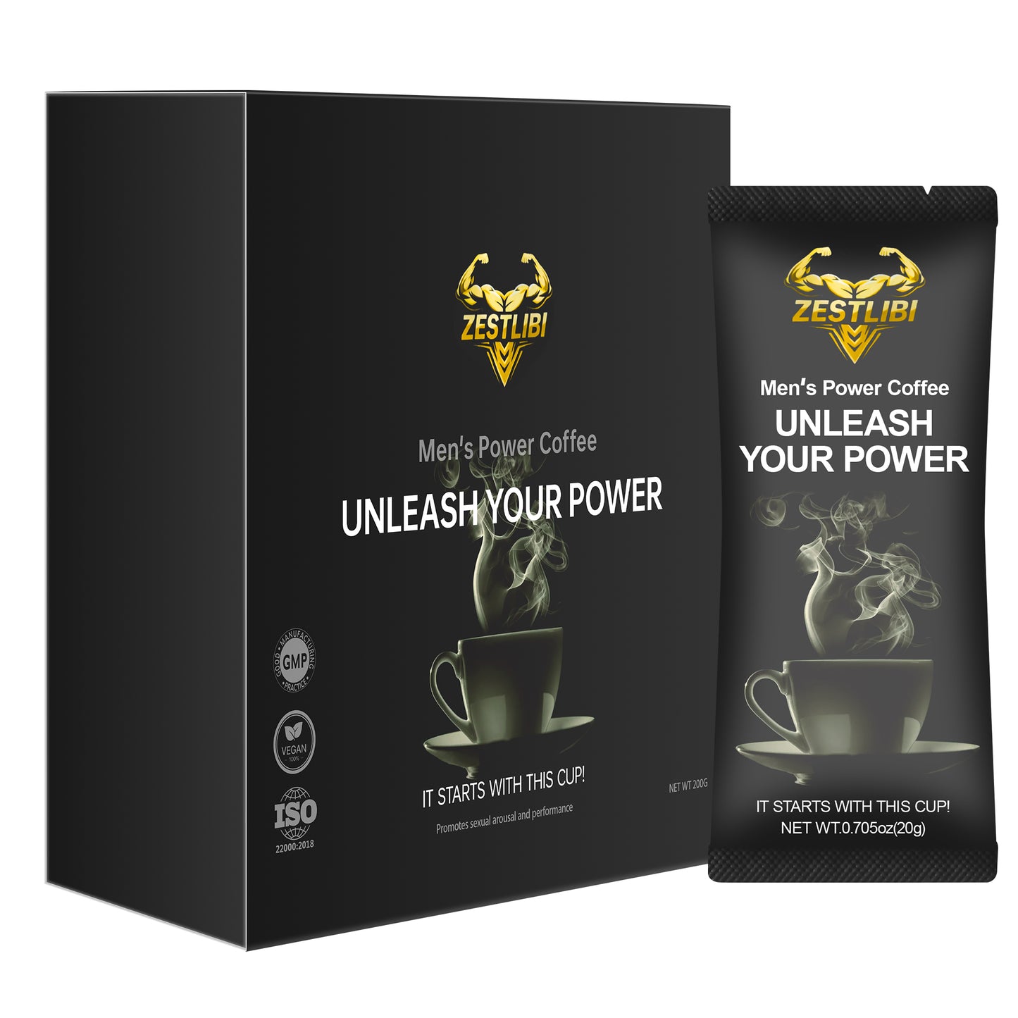 ZESTLIBI Performance Coffee - Natural Energy & Vitality Blend